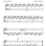 Piano Sheet Music For Beginners | Free Sheet Music Scores: Free Easy   Free Printable Classical Sheet Music For Piano