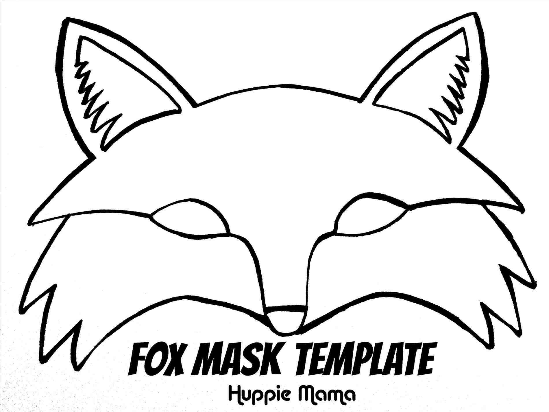Pinbarbara Sinka On Kids | Pinterest | Animal Mask Templates - Free Printable Fox Mask Template
