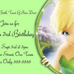 Pindrevio Invitation On Free Printable Birthday Invitation In   Free Tinkerbell Printable Birthday Invitations