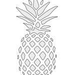 Pineapple Stencil | Free Stencil Gallery | Stencils | Pinterest   Free Printable Stencils For Painting