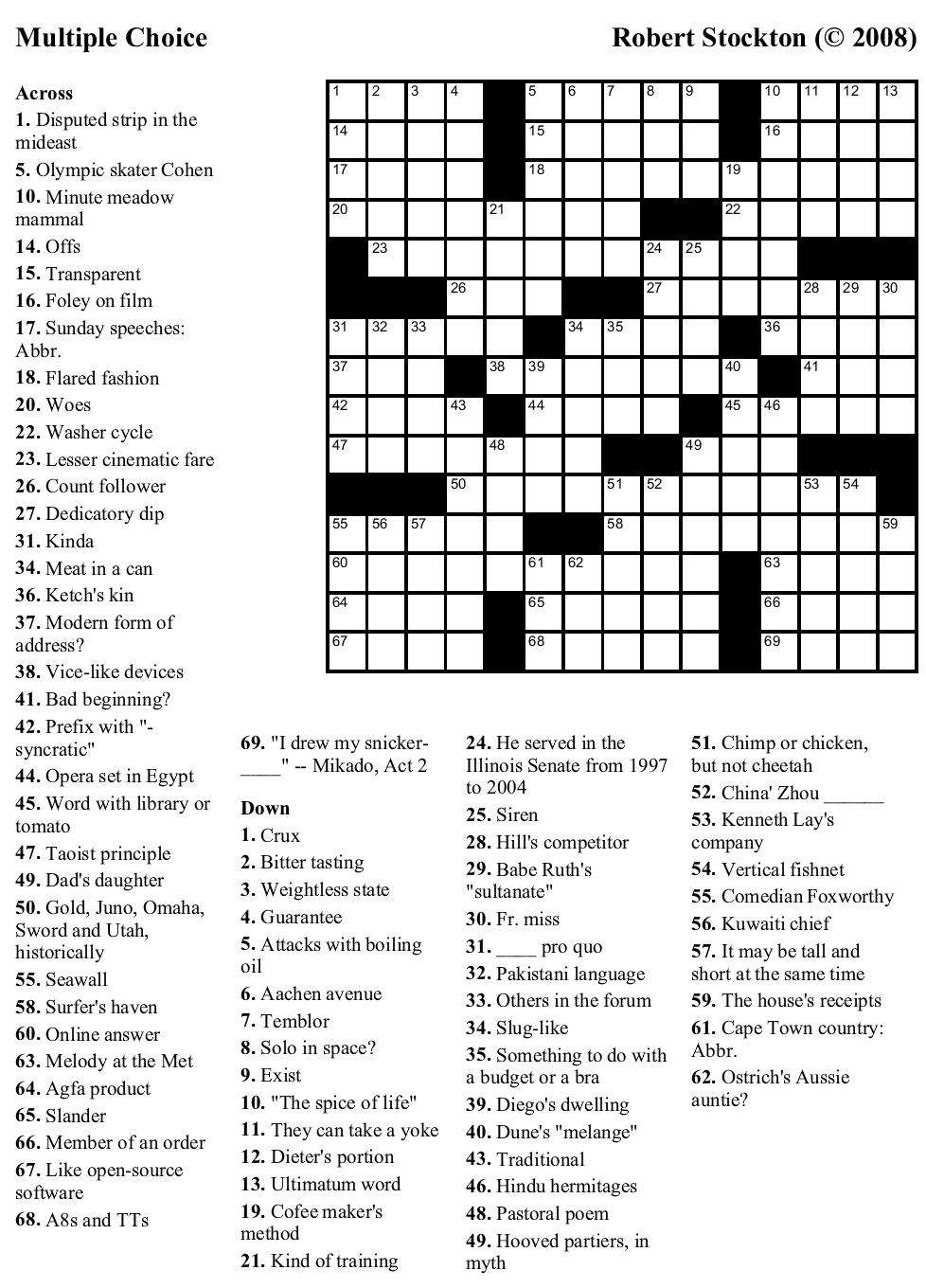 Pinjim Fraunberger On Crossword Puzzles | Pinterest | Printable - Crossword Maker Free And Printable