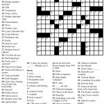 Pinjim Fraunberger On Crossword Puzzles | Pinterest | Printable   Free Printable Crosswords Usa Today