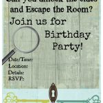 Pinkiki On Γενέθλια | Pinterest | Escape Room, Free Printable   Printable Escape Room Free