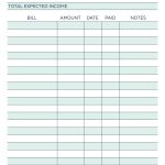 Pinmelody Vliem On Printables | Pinterest | Budget Spreadsheet   Free Printable Monthly Bill Payment Worksheet