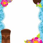 Pinmuse Printables On Page Borders And Border Clip Art Within Free   Free Printable Luau Clipart