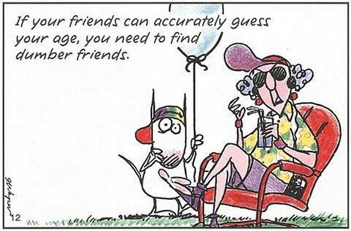 Pinpenny Leggett On Birthdays | Birthday Cartoon, Old Lady Humor - Free Printable Maxine Cartoons