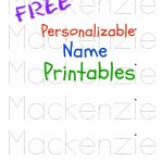 Pintheresa Mcduffie On Educational For Kids | Pinterest   Free Printable Name Tracing Worksheets