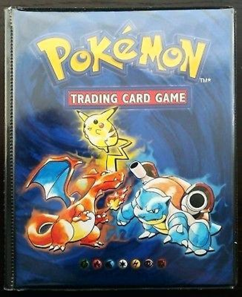 Pokemon Binder Cover Trading Card Game Folder Binder Pokemon Card - Pokemon Binder Cover Printable Free