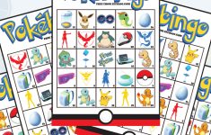 Pokémon Go: Pokébingo Free Printable Bingo Game – Free Printable Pokemon Pictures