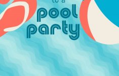Pool Party #invitation - Free #printable #summer #party | Fun In The - Pool Party Flyers Free Printable