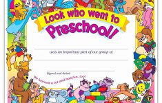 Preschool Certificate Templates Awesome Free Printable Preschool - Free Printable Children&amp;#039;s Certificates Templates