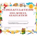 Preschool Graduation Certificate Template Free | K1,2,3 Graduation   Free Printable Children's Certificates Templates