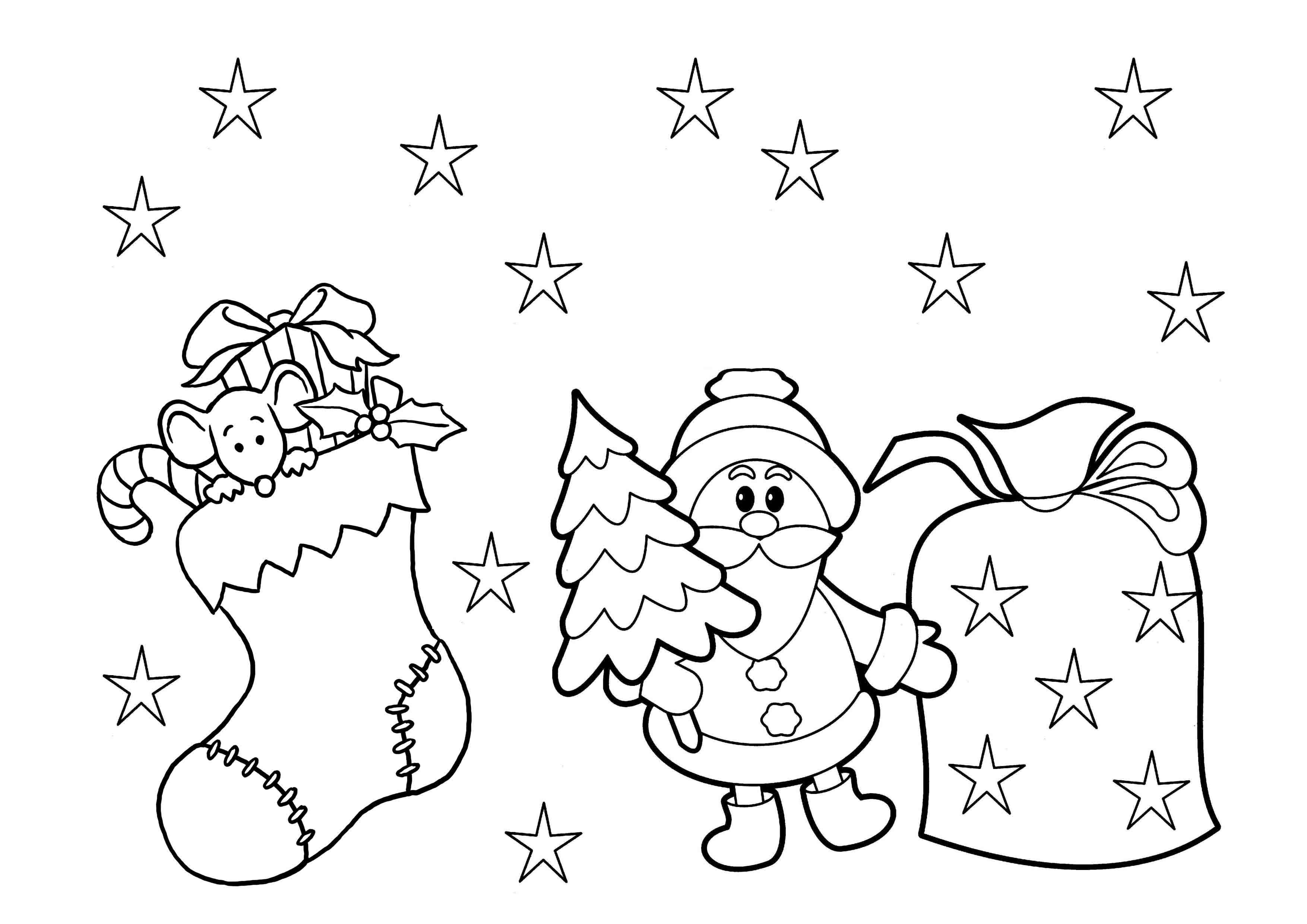 Print &amp;amp; Download - Printable Christmas Coloring Pages For Kids - Free Printable Christmas Coloring Pages And Activities