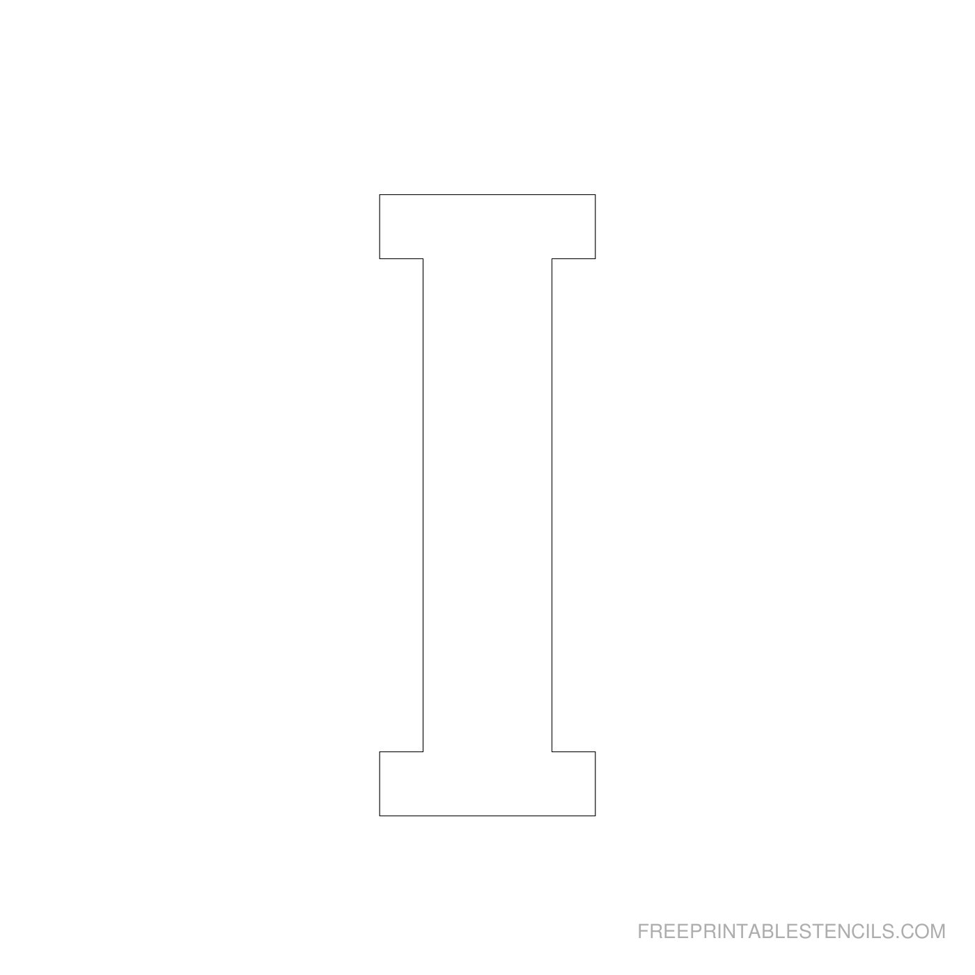 Free Printable 4 Inch Block Letters - Templates Printable Download