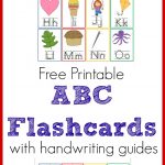 Printable Abc Flashcards   Homeschool Printables For Free   Free Printable Abc Flashcards With Pictures