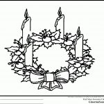 Printable Advent Coloring Pages   Free Printable Advent Wreath