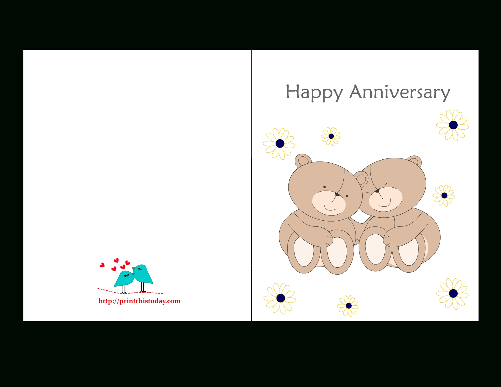 Printable Anniversary Cards For Free | Bestprintable231118 - Printable Cards Free Anniversary