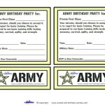 Printable Army Invitations   Coolest Free Printables | For Rhett   Free Printable Camouflage Invitations