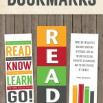 Printable Back To School Bookmarks | Teacher Freebies And Downloads   Free Printable Bookmarks For Libraries