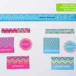 Printable Back To School Labels Round Up (+ Freebie!)   Anders Ruff   Free Customized Name Tags Printable