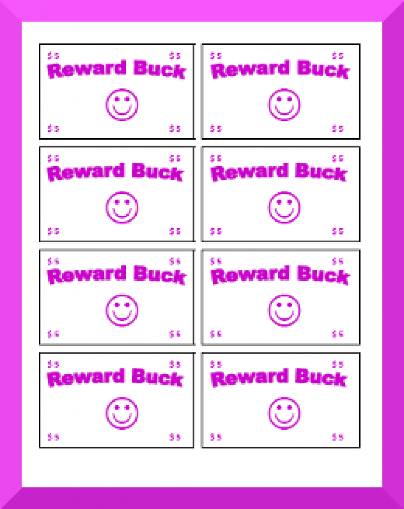 Free Printable Bucks