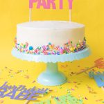 Printable Cake Toppers For Birthdays (+ Free Svg Templates!)   Free Printable Happy Birthday Cake Topper