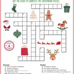 Printable Christmas Puzzles And Games – Festival Collections   Free Printable Christmas Puzzles And Games