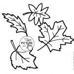 Printable Colored Autumn Leaves | Download Them Or Print   Free Printable Fall Leaves Coloring Pages