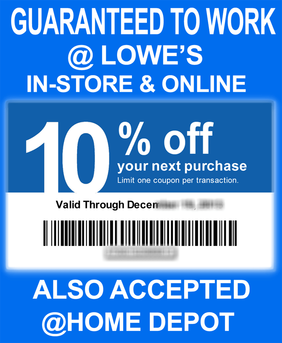 Printable Coupons Home Depot Lowes – Jowo - Free Printable Lowes Coupon 2014