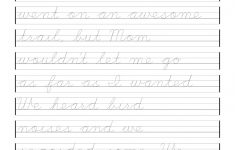 Printable Cursive Name Sheets Cursive Name Worksheets Cursive - Free Printable Cursive Handwriting Worksheets