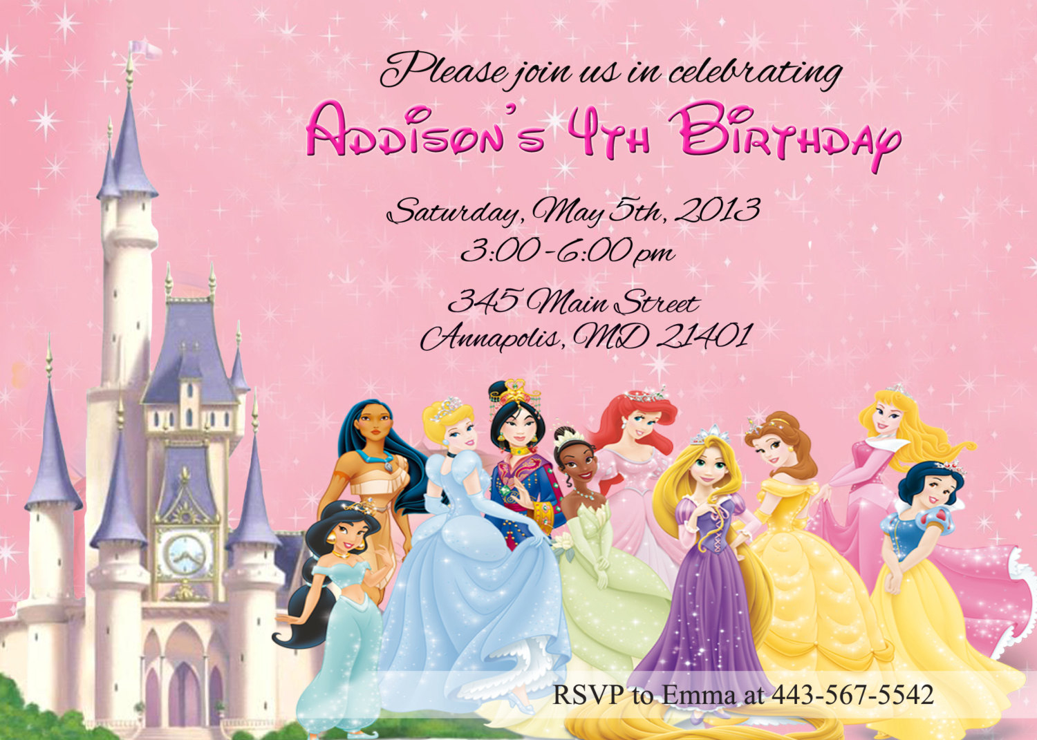 Printable Disney Birthday Invitations Printable Disney Birthday - Free Printable Disney Invitations