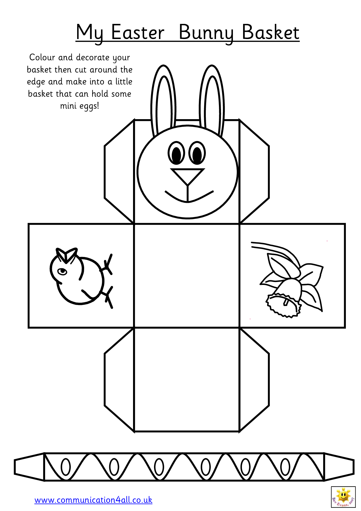 Printable Easter Egg Basket Templates – Hd Easter Images - Free Printable Easter Stuff
