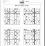 Printable Evil Sudoku Https://www.dadsworksheets/puzzles/sudoku   Download Printable Sudoku Puzzles Free