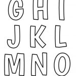 Printable Free Alphabet Templates | The Group Board On Pinterest   Online Letter Stencils Free Printable