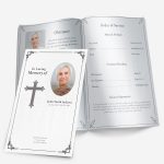 Printable Funeral Programs   Funeral Program Template   Funeral   Free Printable Funeral Programs