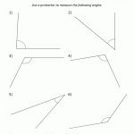 Printable Geometry Worksheets Angle Measuring 4 | Math | Geometry   Free Printable Geometry Worksheets For 3Rd Grade