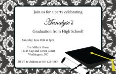 Printable Graduation Invitations Free | Download Them And Try To Solve – Free Printable Graduation Party Invitations