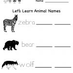 Printable Kindergarten Worksheets Vocabulary Worksheet English For 2   Free Printable Ela Worksheets