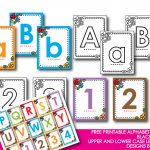 Printable Letters And Numbers   Childrenarepresent   Free Printable Letters And Numbers