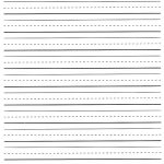 Printable Lined Paper For Kids | World Of Label   Free Printable Kindergarten Lined Paper Template