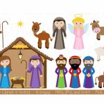 Printable Nativity Scene   Printable 360 Degree With Free Printable   Free Printable Nativity Scene Pictures