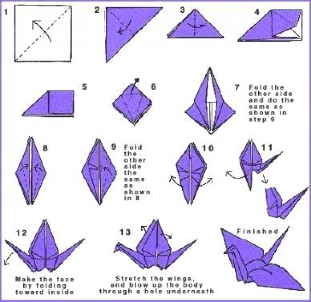 Printable Origami Instructions Free