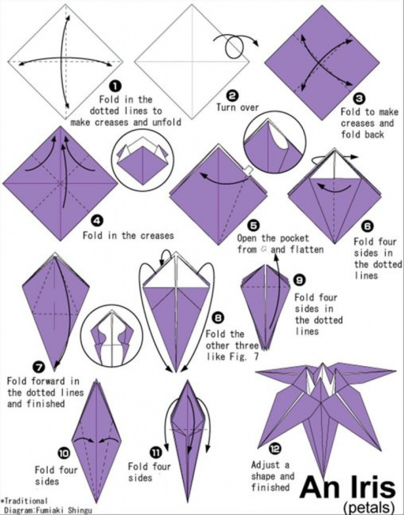Printable Origami Instructions Printable Origami Instructions Free - Printable Origami Instructions Free