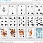 Printable Playing Cards Clipart   Free Printable Deck Of Cards
