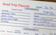 Printable Road Trip Planner! - Momof6 - Free Printable Road Trip Planner