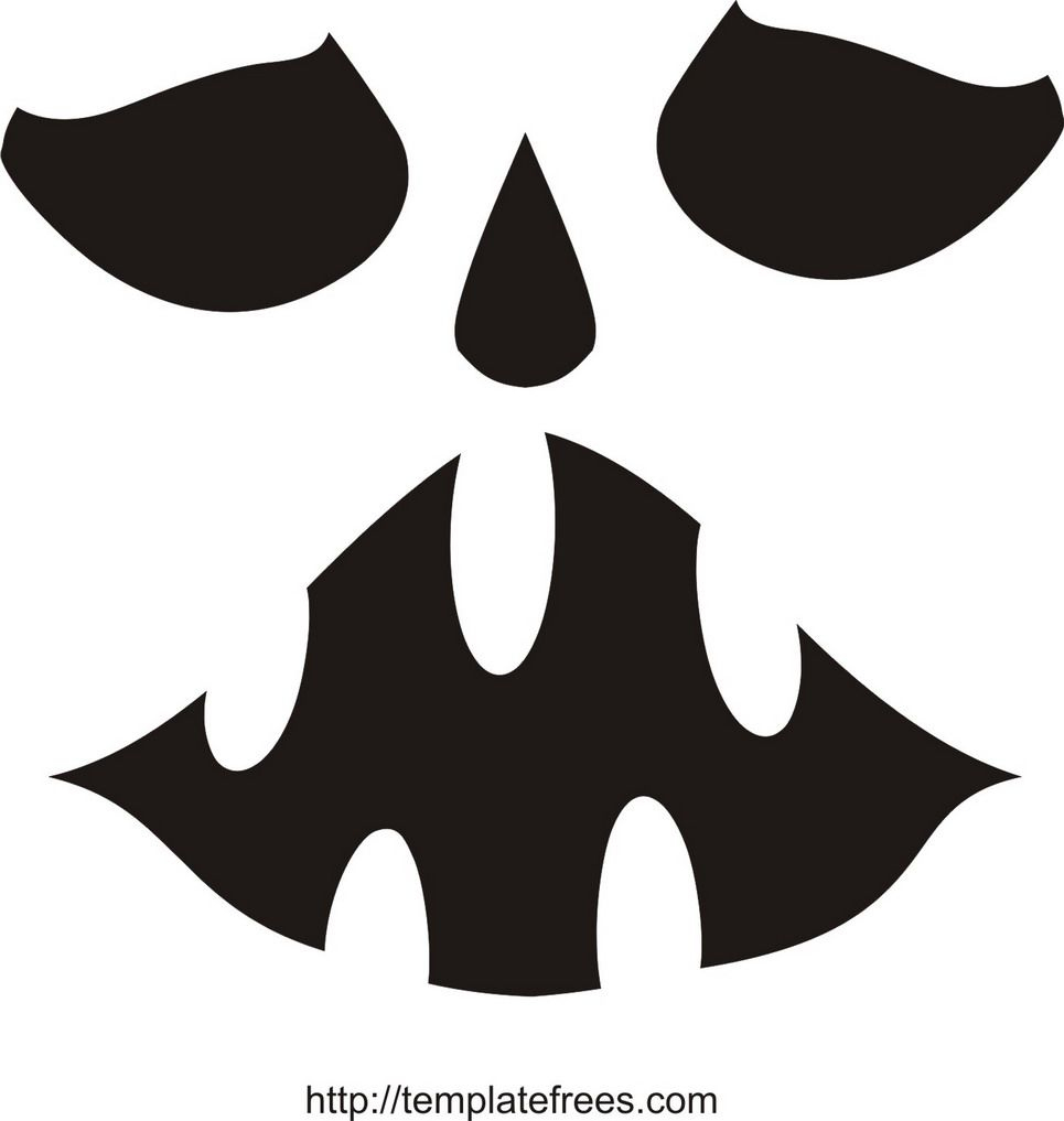 Printable Scary Pumpkin Carving Stencils | Free Printable Pumpkin - Scary Pumpkin Stencils Free Printable