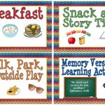 Printable Schedule Cards For Preschool | Download Them Or Print   Free Printable Schedule Cards For Preschool