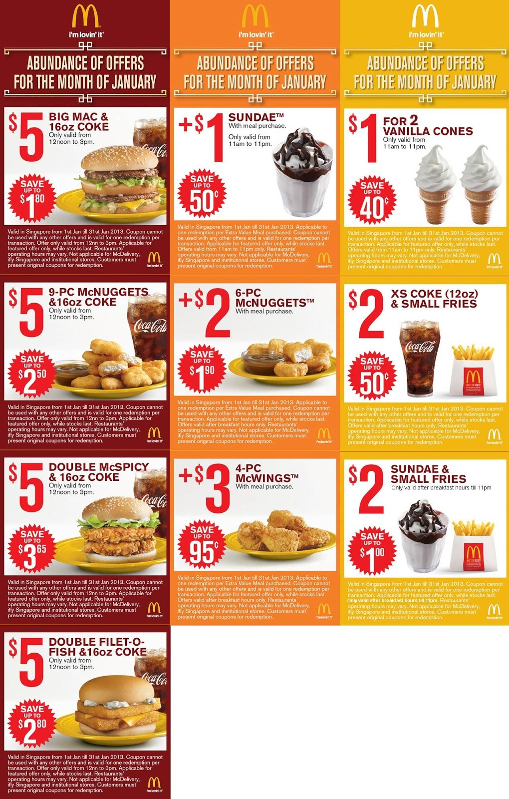 Printable-Sheet-Mcdonalds - Free Printable Mcdonalds Coupons Online