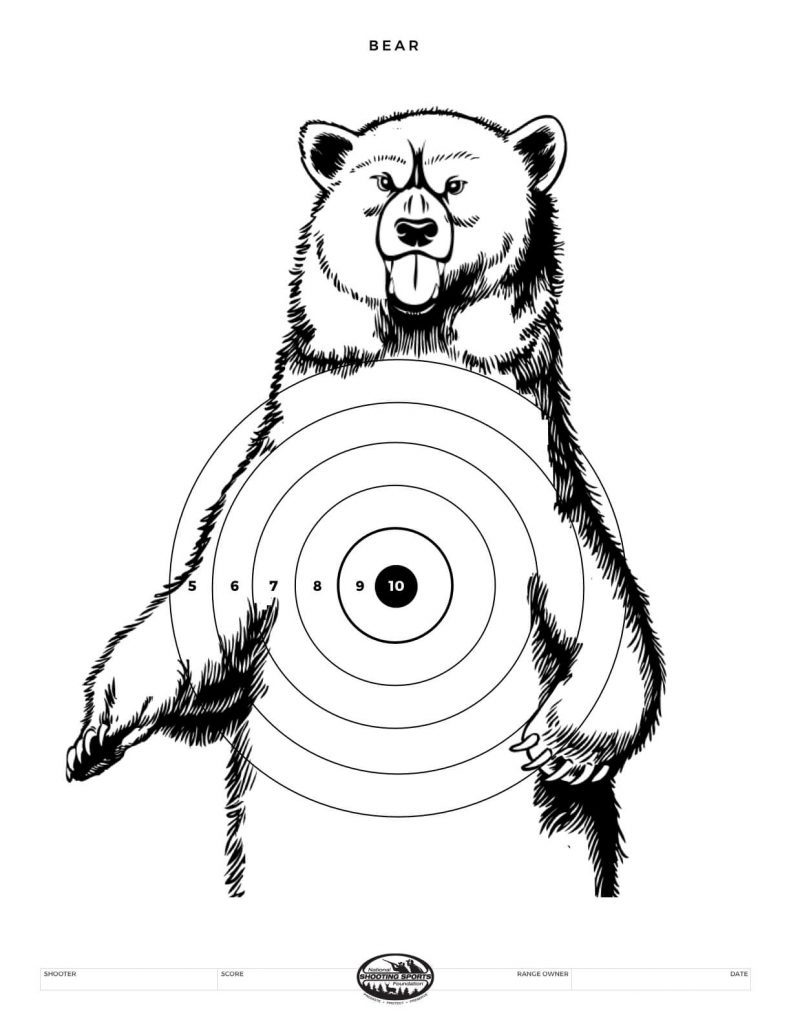 Printable Shooting Targets And Gun Targets • Nssf - Free Printable Targets