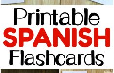 Printable Spanish Flashcards - Look! We're Learning! - Spanish Alphabet Flashcards Free Printable